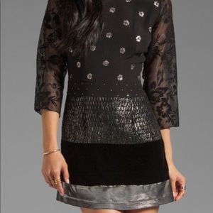 Tracy Reese dreaming cocktail shift dress 6